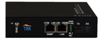 千兆光纤收发器，支持独立SNMP网管